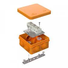 КОРОБКА ОГНЕСТОЙКАЯ ДЛЯ О/П 40-0300-FR2.5-6 Е15-Е120 RAL2004 100Х100Х50 (14 ШТ/КОР) ПРОМРУКАВ
