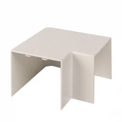 Угол T-образный (60х60) (4 шт) белый EKF-Plast