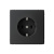 ARTGALLERY РОЗЕТКА с заземлением, 16А, механизм, быстрозажим. клем., КАРБОН