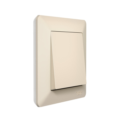 ATLASDESIGN AIR 1-п РАМКА, БЕЖЕВЫЙ/дымч. белый