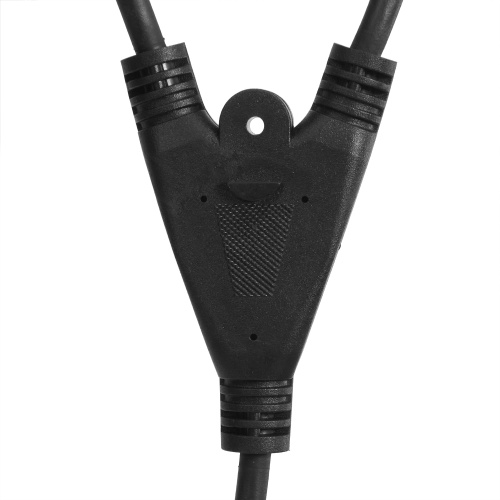 Прожектор светодиодный СДО 06-2x50Ш штатив 6500К IP65 черный IEK