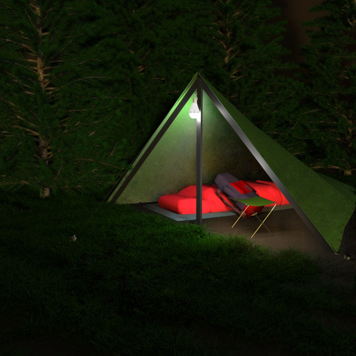 Лампа LED A60 8W 490lm 4100K E27 Li-Ion