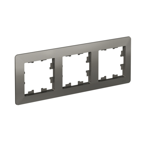 ATLASDESIGN AIR 3-п РАМКА, СТАЛЬ/дымч. черный