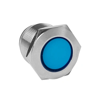 Лампа синяя сигнальная S-Pro67 19 мм 230В