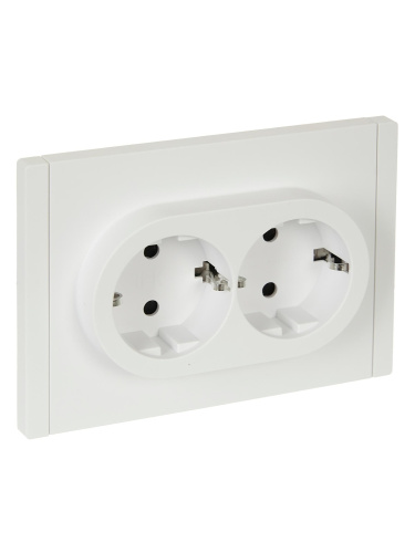 FORTE&PIANO Роз. 2-я с з/к з/ш б/к 16А FP223 бел. IEK