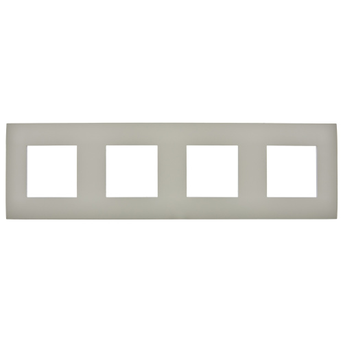 SKANDY Рамка 4-местная SK-F01B бежевый IEK