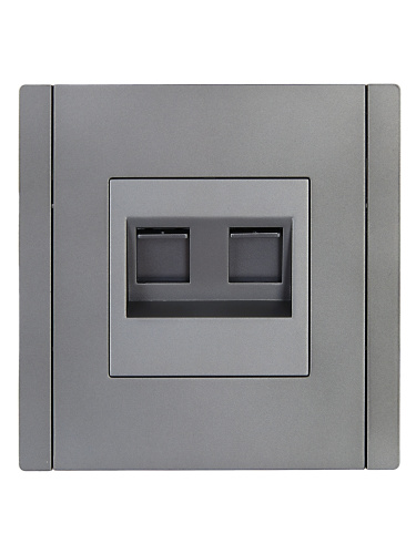 FORTE&PIANO Роз. комп. 2-ая RJ45 кат.5E FP533 ст. IEK