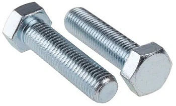 Болт шестигранник полная резьба цинк DIN 933. М10х30 (100 шт.)/1