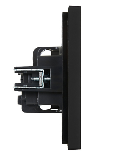 FORTE&PIANO Роз. с з/к без з/ш в/к 16А FP116 чер. IEK