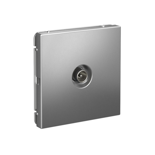 TV РОЗЕТКА оконечная 1DB, мех-м, СТАЛЬ