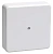 Коробка распр.для о/у 75х75х28 IP40 белый GE41216 6клемм,для к.канала Greenel