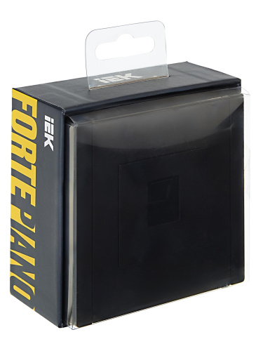 FORTE&PIANO Роз. комп. RJ45 кат.5E FP132 чер. IEK