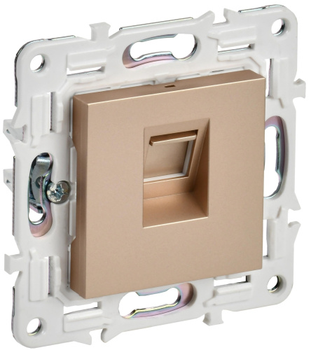 SKANDY Розетка компьютерная RJ45 кат.5E SK-K01Sa песочный IEK