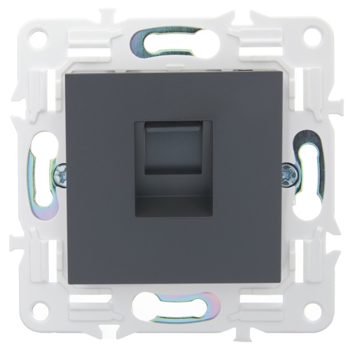 SKANDY Розетка компьютерная RJ45 кат.5E SK-K01T титан IEK