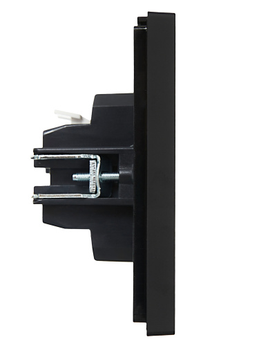 FORTE&PIANO Выключ. 2-кл. 10А FP105 чер. IEK