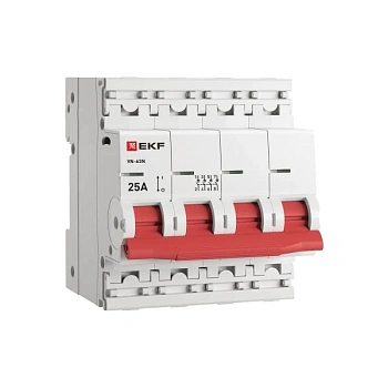 Выкл. нагрузки 4P 25А ВН-63N EKF PROxima