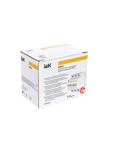 KARAT ОПС1-C УЗИП 3P In=20кА Un=400В Im=40кА IEK