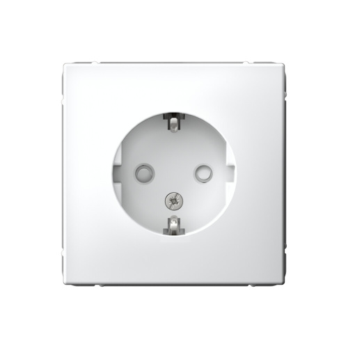 РОЗЕТКА с/з шт, 16А, мех-м, БЕЛ