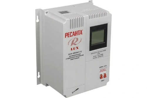 Стабилизатор  АСН1-  5000,  Н/1-Ц  (Lux)  электронный (навесной)   220В    Ресанта