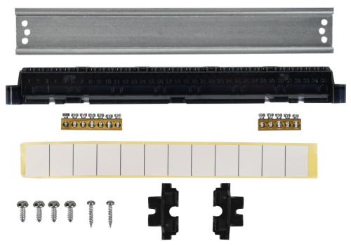 TEKFOR Корпус пласт. ЩРН-П-12 IP41 черн. прозр. дверь IEK