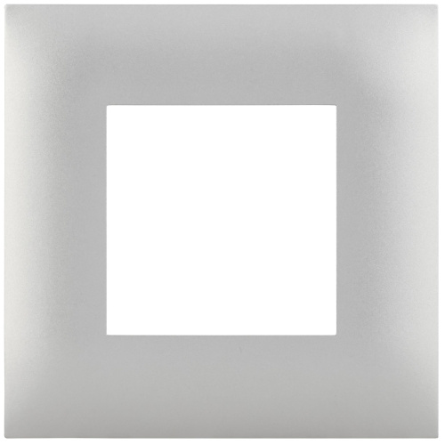 SKANDY Рамка 1-местная SK-F01S серебряный IEK