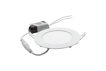 Светильник  PPL- 8W GLP-RW13 d118/105 6500K белый IP20 GENERAL