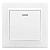 Минск Выключатель 1-клавишный СП с индикатором,10А, белый EKF Basic