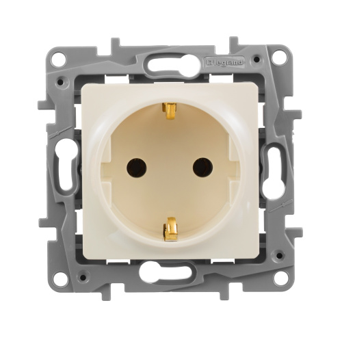 Розетка 2К+З СЛНК ETIKA