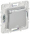 SKANDY Розетка 1-местная с заземлением с защитными шторками и крышкой 16А IP44 SK-R11S серебряный IE