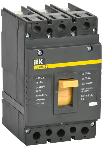 Авт. выкл. ВА88-35 3Р 125А 35кА IEK