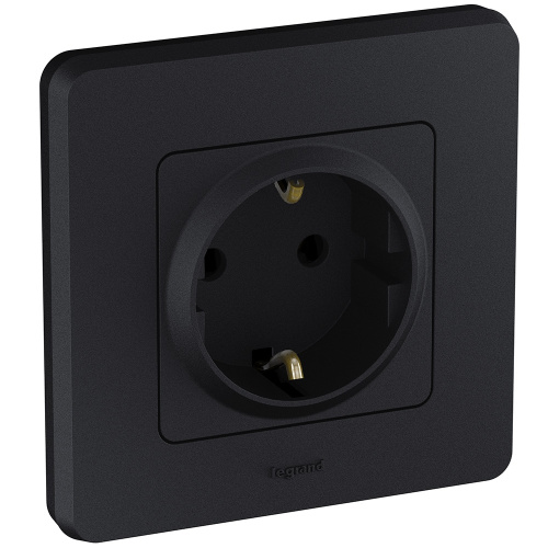 Розетка 2К+З АНТР INSPIRIA