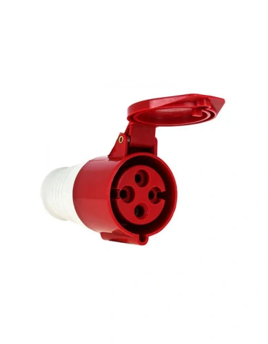 Розетка переносная 214 3Р+РЕ 16А 380В IP44 EKF PROxima