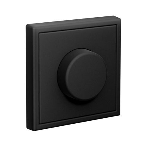 СВЕТОРЕГУЛЯТОР (диммер) повор-нажим, LED, RC, 400Вт, мех-м, КАРБОН