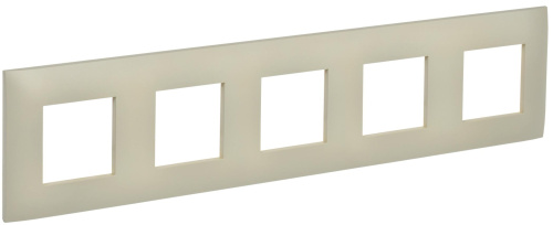 SKANDY Рамка 5-местная SK-F01B бежевый IEK