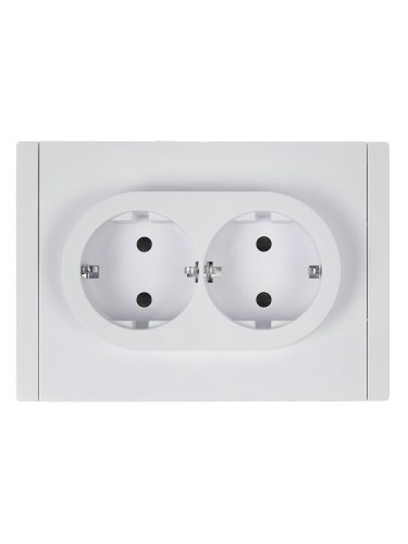 FORTE&PIANO Роз. 2-я с з/к з/ш б/к 16А FP223 бел. IEK