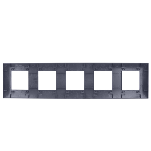 SKANDY Рамка 5-местная SK-F05T титан IEK