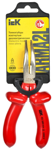ARMA2L 3 Тонкогубцы изогнутые диэлектрические 160мм K2 IEK