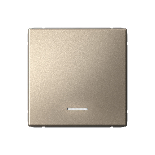 1-кл. ВЫКЛЮЧАТЕЛЬ с подсветкой, сх.1а, 10АХ, мех-м, ШАМПАНЬ