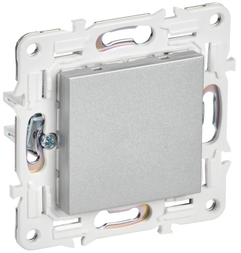 SKANDY Заглушка с суппортом SK-C01S серебряный IEK