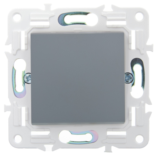 SKANDY Выключатель 1-клавишный 10А SK-V01Gr серый IEK