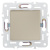 SKANDY Выключатель 1-клавишный перекрестный 10А SK-V03Sa песочный IEK