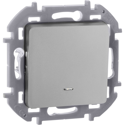 Выкл 1кл с подсв АЛЮ INSPIRIA