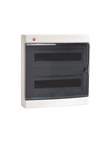 84936 Щиток настенный с дверцей 36 мод., IP41, белый, с клеммным блоком 2х87512 и замком