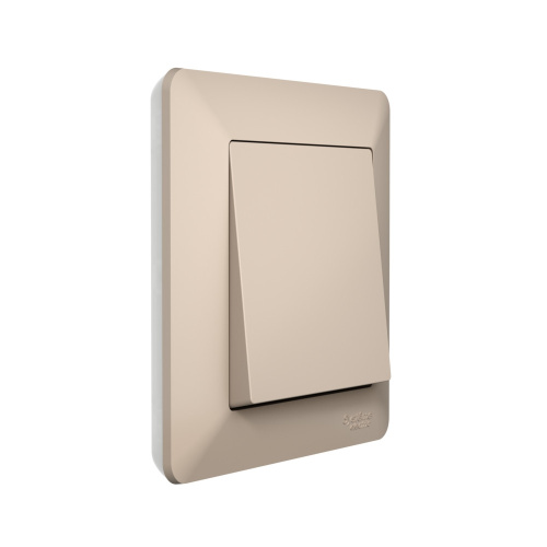 ATLASDESIGN AIR 1-п РАМКА, ПЕСОЧНЫЙ/дымч. белый