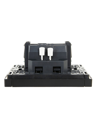 FORTE&PIANO Выключ. 1-кл. 10А FP101 чер. IEK