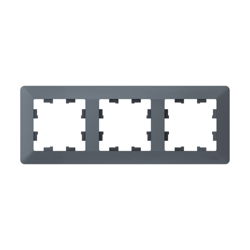 ATLASDESIGN AIR 3-п РАМКА, ГРИФЕЛЬ/дымч. черный