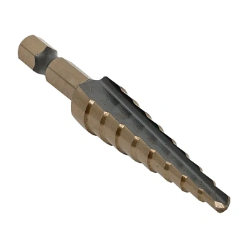 Ступенчатое сверло ST-4-12/1 HSS (9 ступ.)   EKF