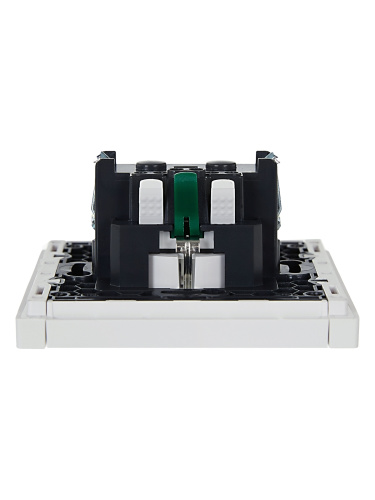 FORTE&PIANO Роз. с з/к без з/ш б/к 16А FP214 бел. IEK