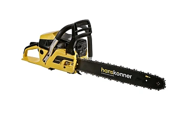 Бензопила 2.2кВт, шина 18", 72 звена, шаг цепи 0,325" Hanskonner