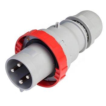 Вилка кабельная IP67 63A 3p+E+N 400V